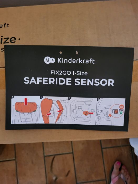 Cadeira Auto KINDERKRAFT FIX2GO I-Size (76 a 150 cm - preto)