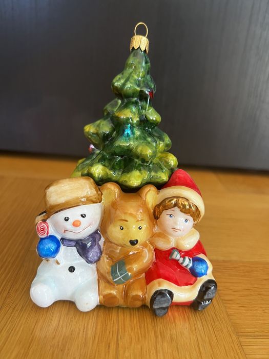 Bombka Choinka z trzema postaciami Komozja