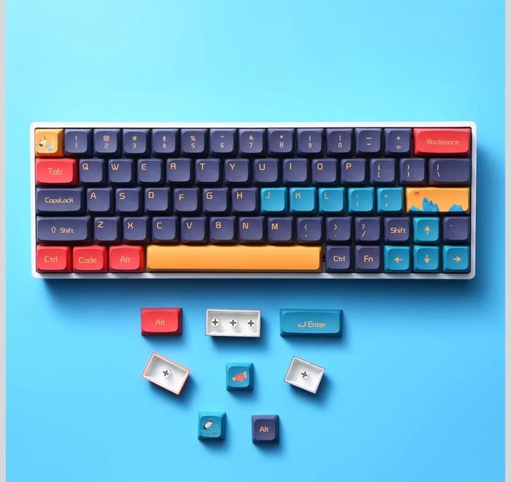 Nasadki klawiszy 104+24 XDA zestaw nasadek klawiszy PBT
Cena 58zł

Nas