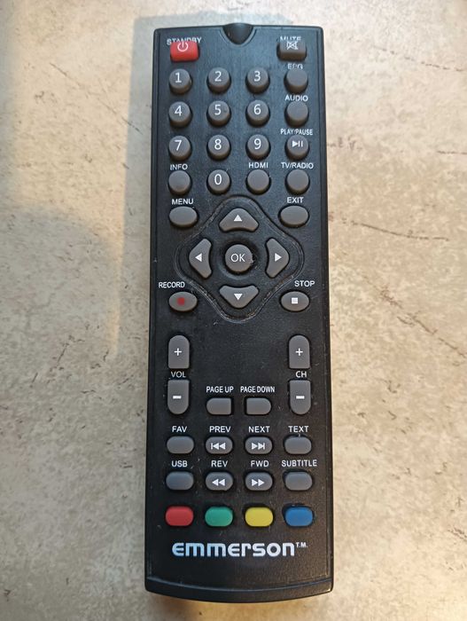 Pilot Emerson dekoder Tv