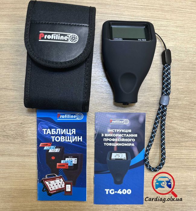 Новинка 2025 року! Товщиномір Profiline TG-400. Бачить всі метали...