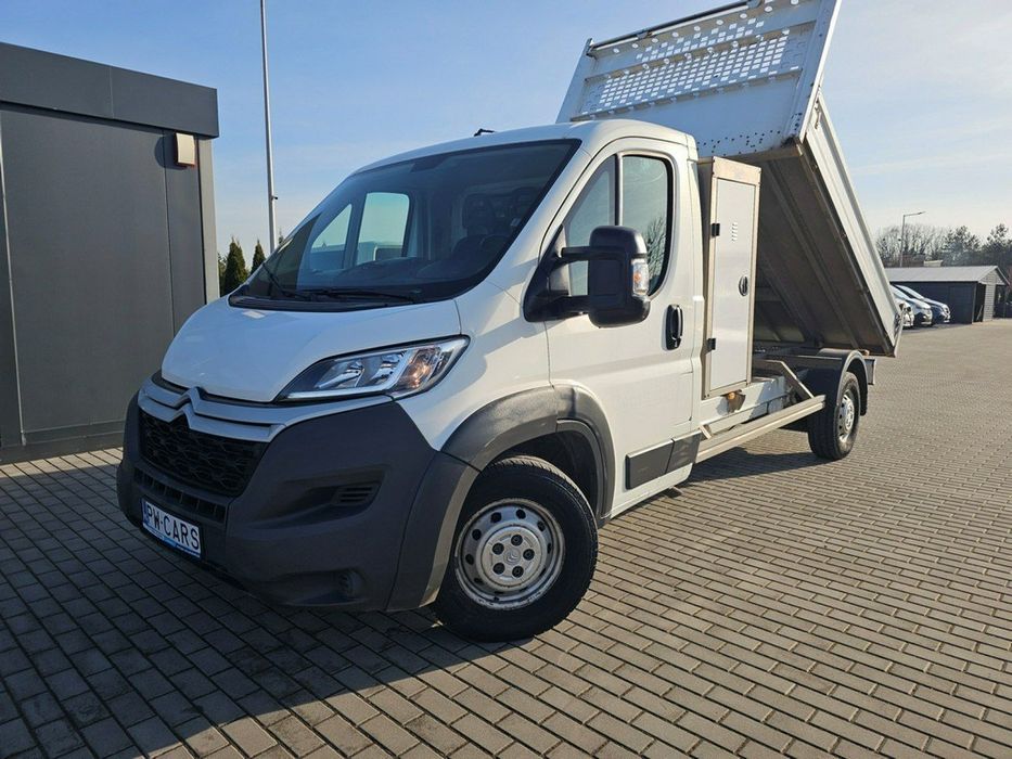 Citroën Jumper  Skrzynia WYWROTKA/I-WŁAŚC/Navi/Klima/100tys.km/Serwis/Bezwyp/GWAR