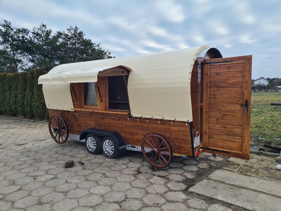 Przyczepa gastronomiczna Woz Drzymaly