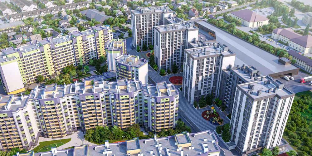 Однушка (39 м2) від забудовника. ЖК "Щасливий Grand". Розтермінування