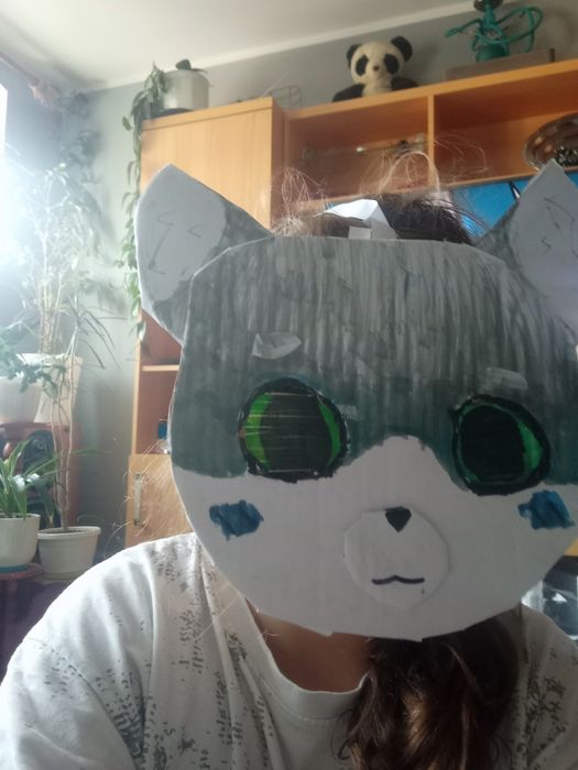 Furry maska handmade