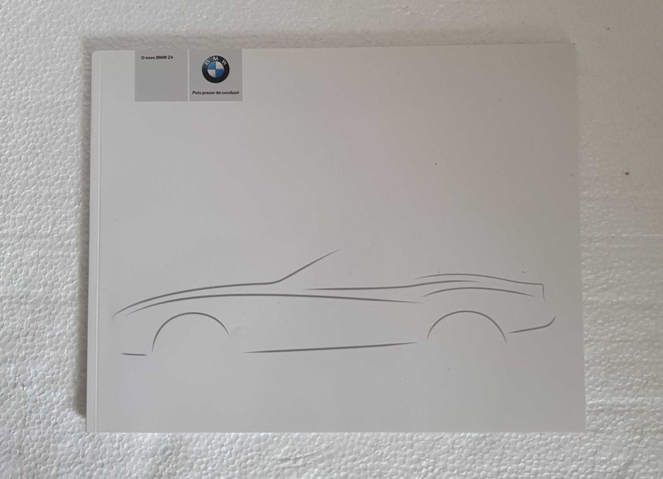 Catálogo do automóvel BMW Z4 - original - Anos 2008/2009