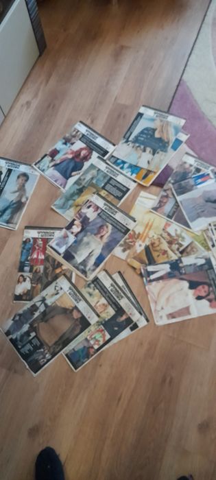 Stare gazety PRL wzory i wykroje