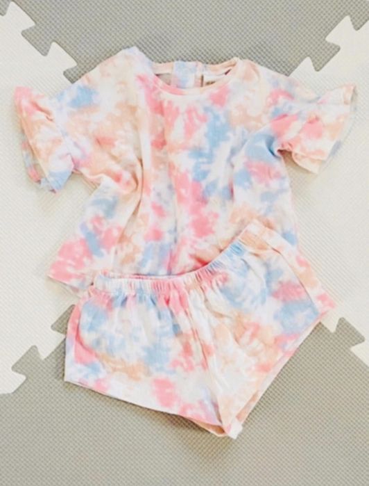 Komplet zestaw h&m niemowlę dziewczynka roz 68/74