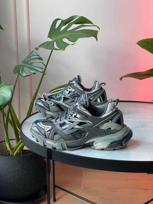 (БЕЗ ПЕРЕДОПЛАТИ)Balenciaga Track 2.0 баленсіага трек 2 чорні сірі