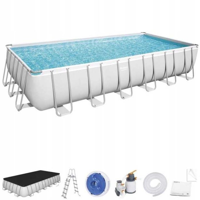 Basen stelażowy Intex 732x366x132 cm cały komplet