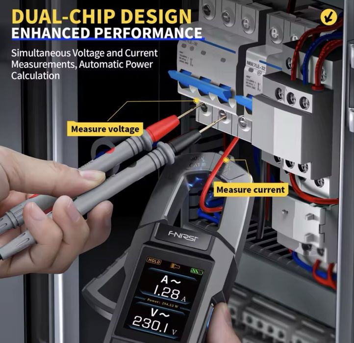FNIRSI DMC-100 Струмовимірювальні кліщі-мультиметр
