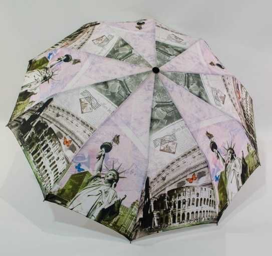 Женский зонт полуавтомат антиветер спиц карбон женские зонты