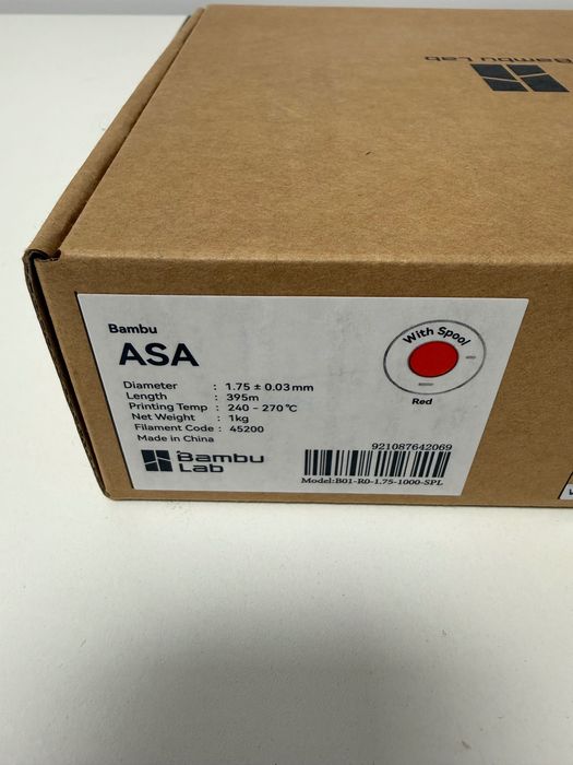 BambuLab ASA | Червоний | Котушка
