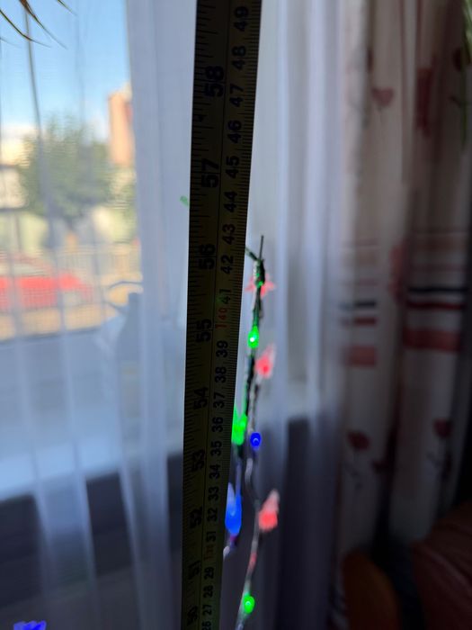 Choinka lampka biała