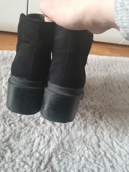 Botki skórzane 41