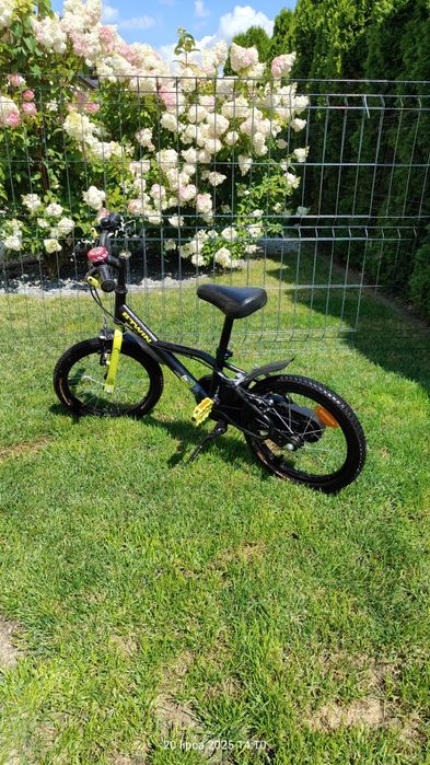 Rower dziecięcy Btwin Dark Hero 500 16"