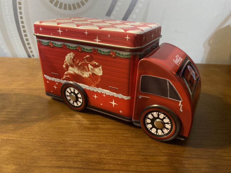 Carrinhas miniatura Coca-cola