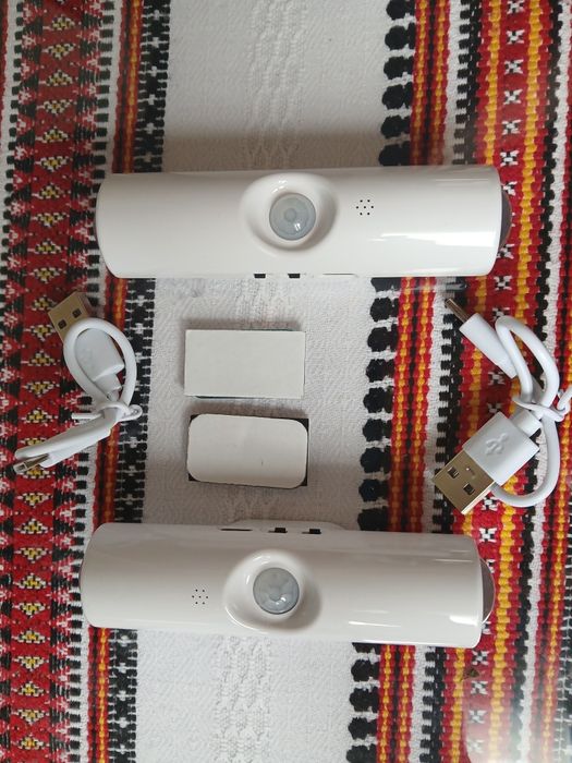 Світильник з датчиком руху, нічник на стіну, ліхтар