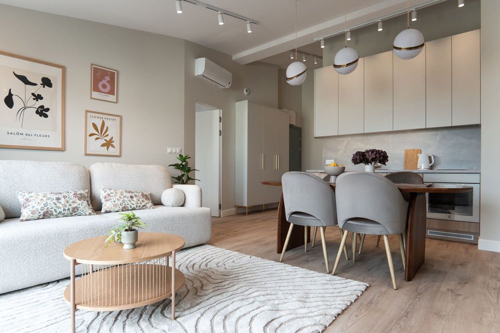 Na wynajem wyjątkowe 2-pokojowe mieszkanie z balkonem i klimatyzacją – Wrocław, ul. Kołłątaja | 48,50 m²