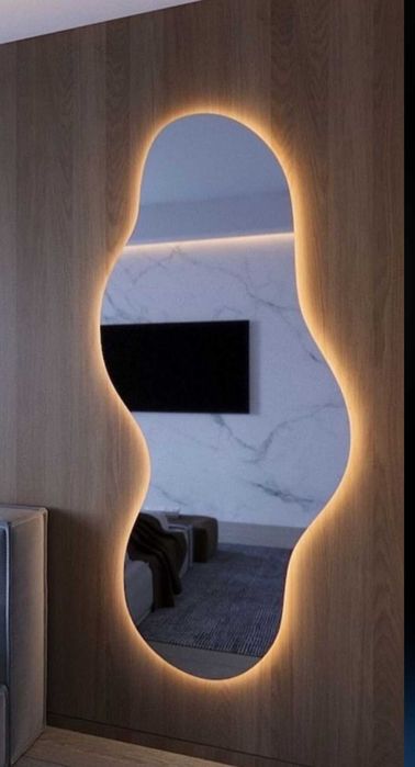 Гарантія! Дзеркала з підсвічуванням на замовлення різних розмірів.