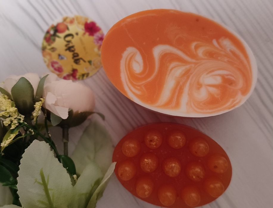 Натуральні набори антицелюлітного мила скраб