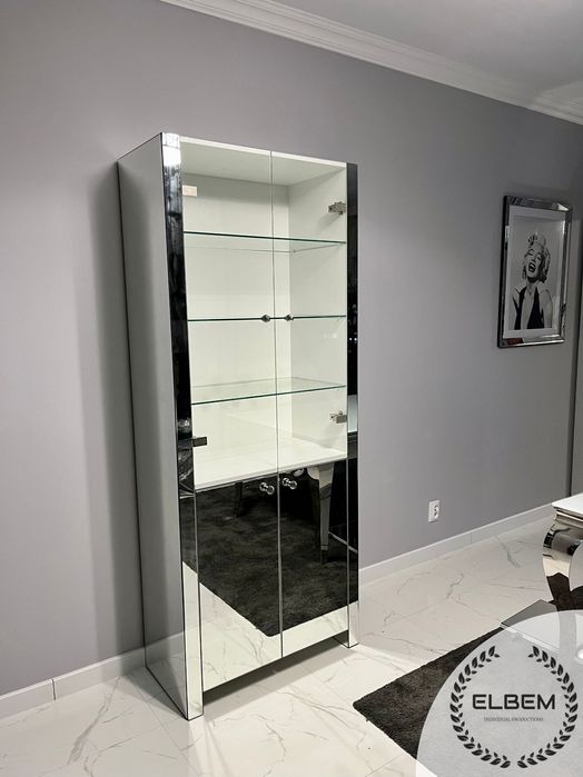 Lustrzana WITRYNA w stylu Glamour