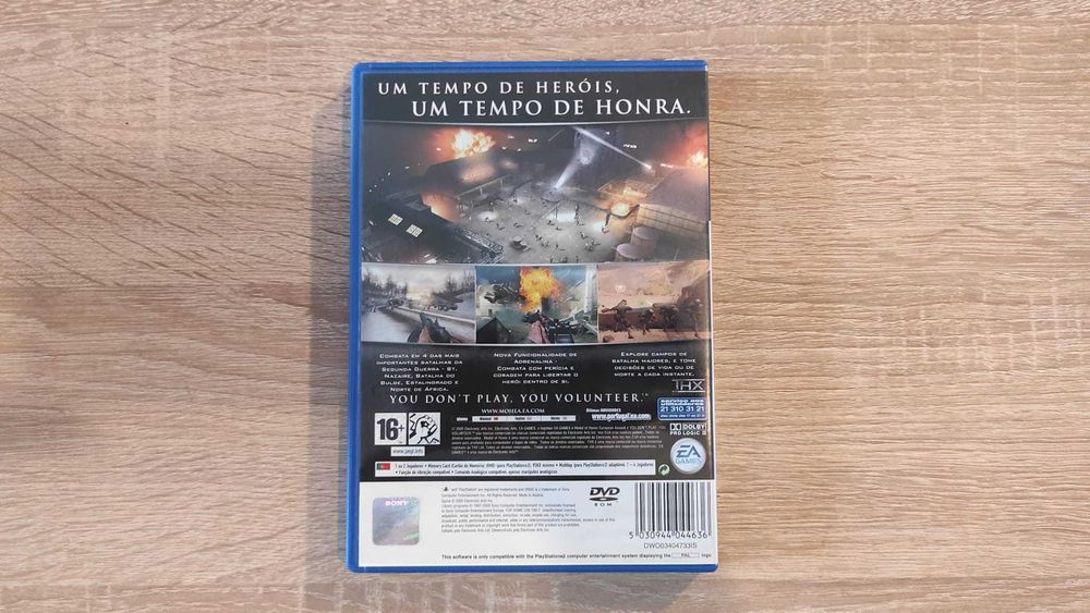 Medal of Honor - European Assault - Jogo PS2 - Semi Novo