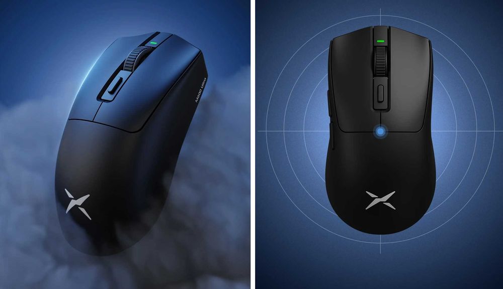 Ігрова бездротова мишка Delux M600 PAW3311 - 1000Hz, 12000 DPI