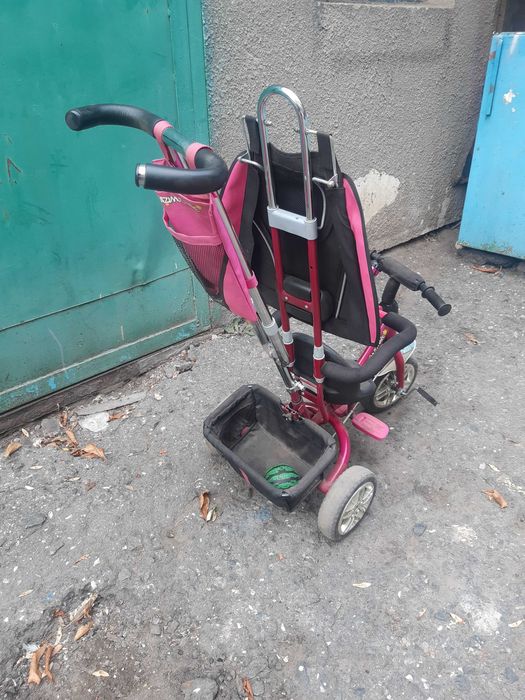 Детский велосипед - коляска