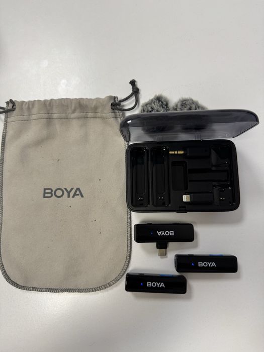 Продам мікрофони BOYA BOYALINK Black