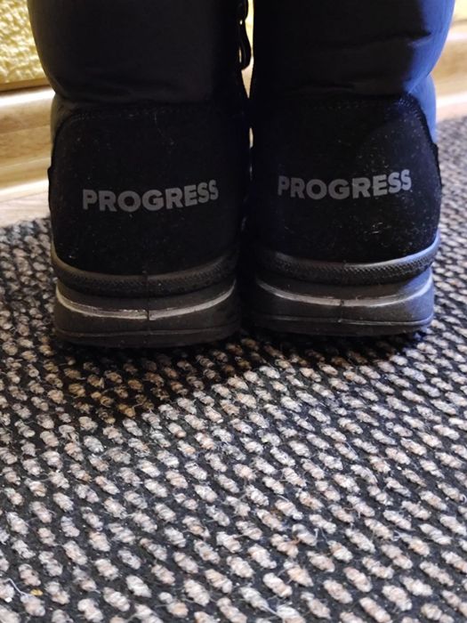 Чоботи дутики зимові на хутрі