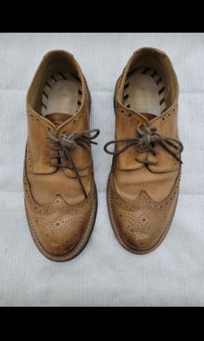 Sapatos homem castanhos zara
