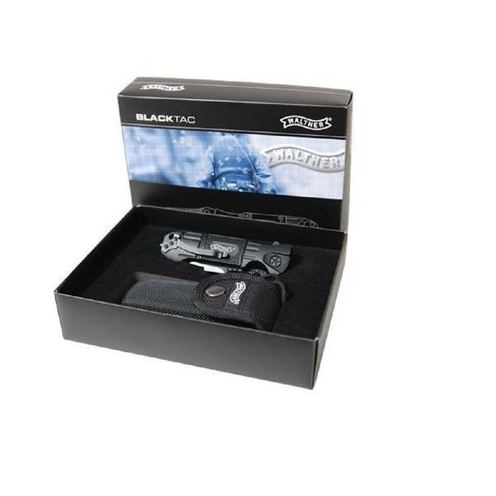 Nóż WALTHER BTK Black TAC składany taktyczny + Etui