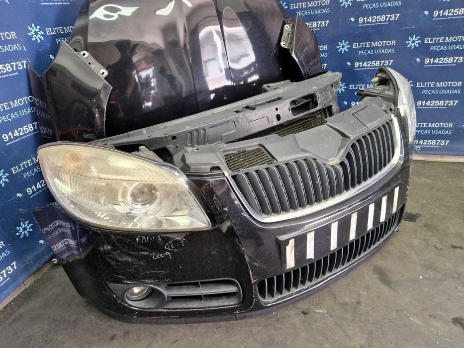 Frente completa usada SKODA FABIA 2009 II capot parachoques oticas gua