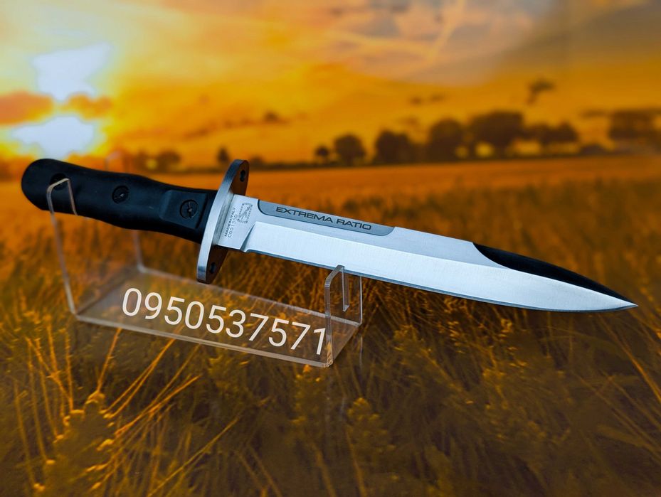 Тактичний ніж з кріпленням на ногу. Боевой армейский нож