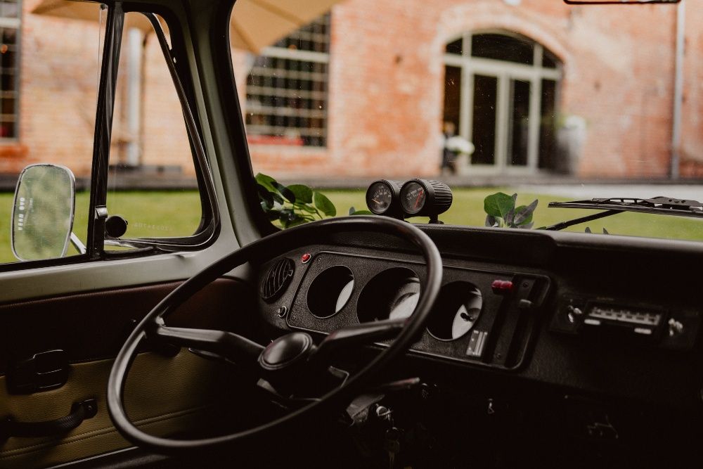 Samochód do ślubu VW T2 Ogórek Westfalia bulli bulik