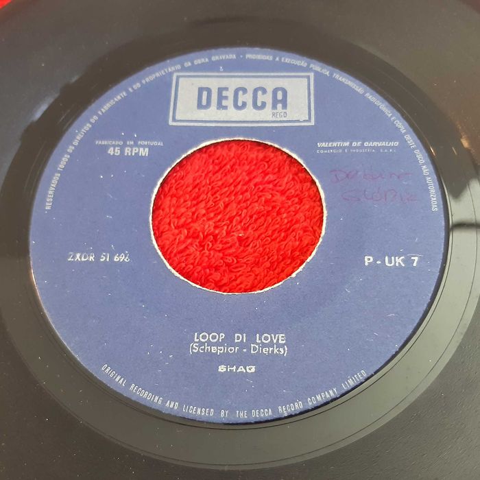 Disco Vinil Single Shag - Loop Di Love / Lay It Down