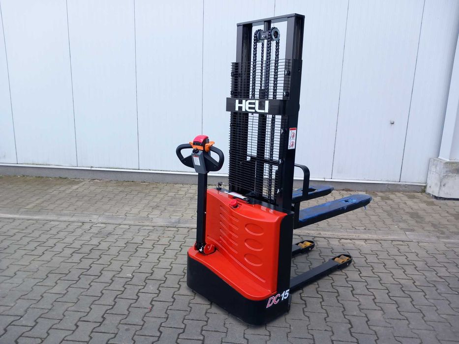 Wózek Masztowy Elektryczny Heli 1500kg Maszt 2000mm Niski Maszt 150cm