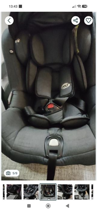 Cadeira auto 360° com isofix