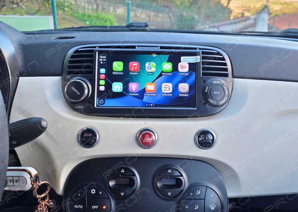 Auto Rádio Fiat 500 Ano 2009 a 2015
