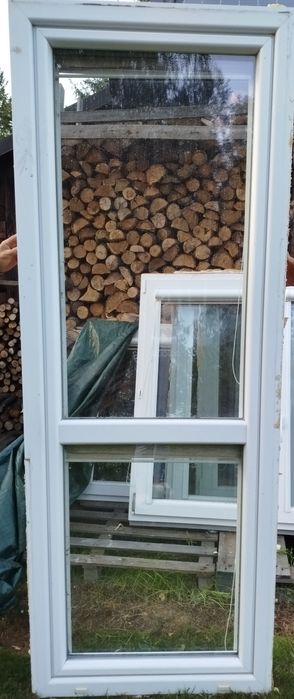 Okna z demontażu .