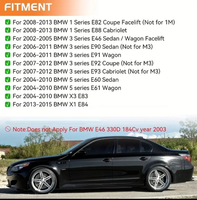 Piscas laterais para bmw