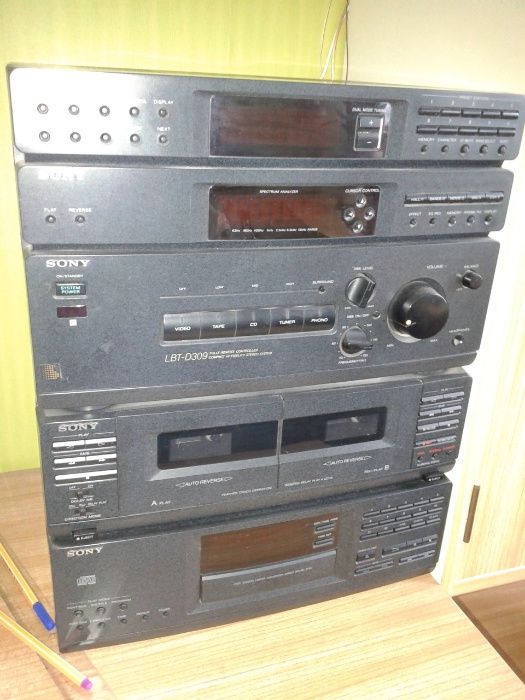 Wieża SONY + kolumny SONY