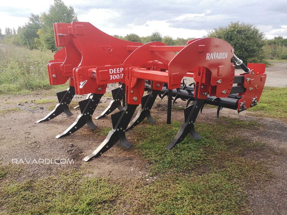 Глибокорозпушувач RAVARDI DEEP 300/7 Україна - Італія 3м Gaspardo ГРУ