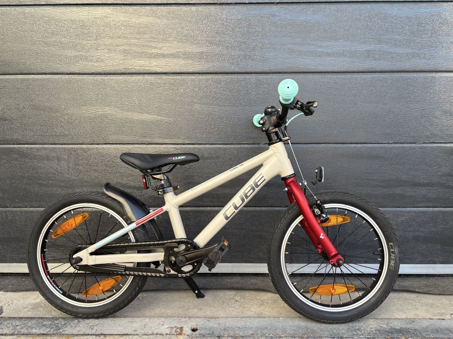 Nowy rower dziecięcy Cube Cubie 160 RT grey n’ red - 16 cali
