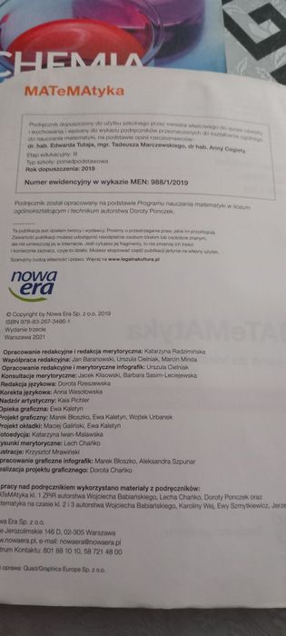 Podręcznik Matematyka 1