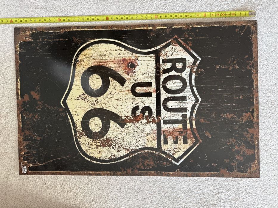 Obraz Route 66 na pleksi