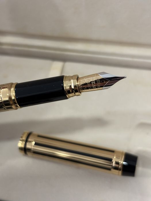 Caneta Waterman Night and Day 18k 750 gold