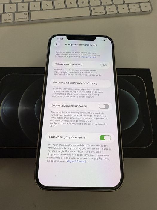 iPhone 12 Pro Max 512gb Silver Bateria 100%