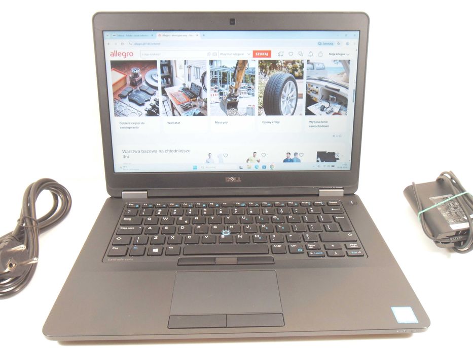 Laptop Dell Latitude e5470 i3 SSD256 Win11 Gwarancja ROK ! FV23